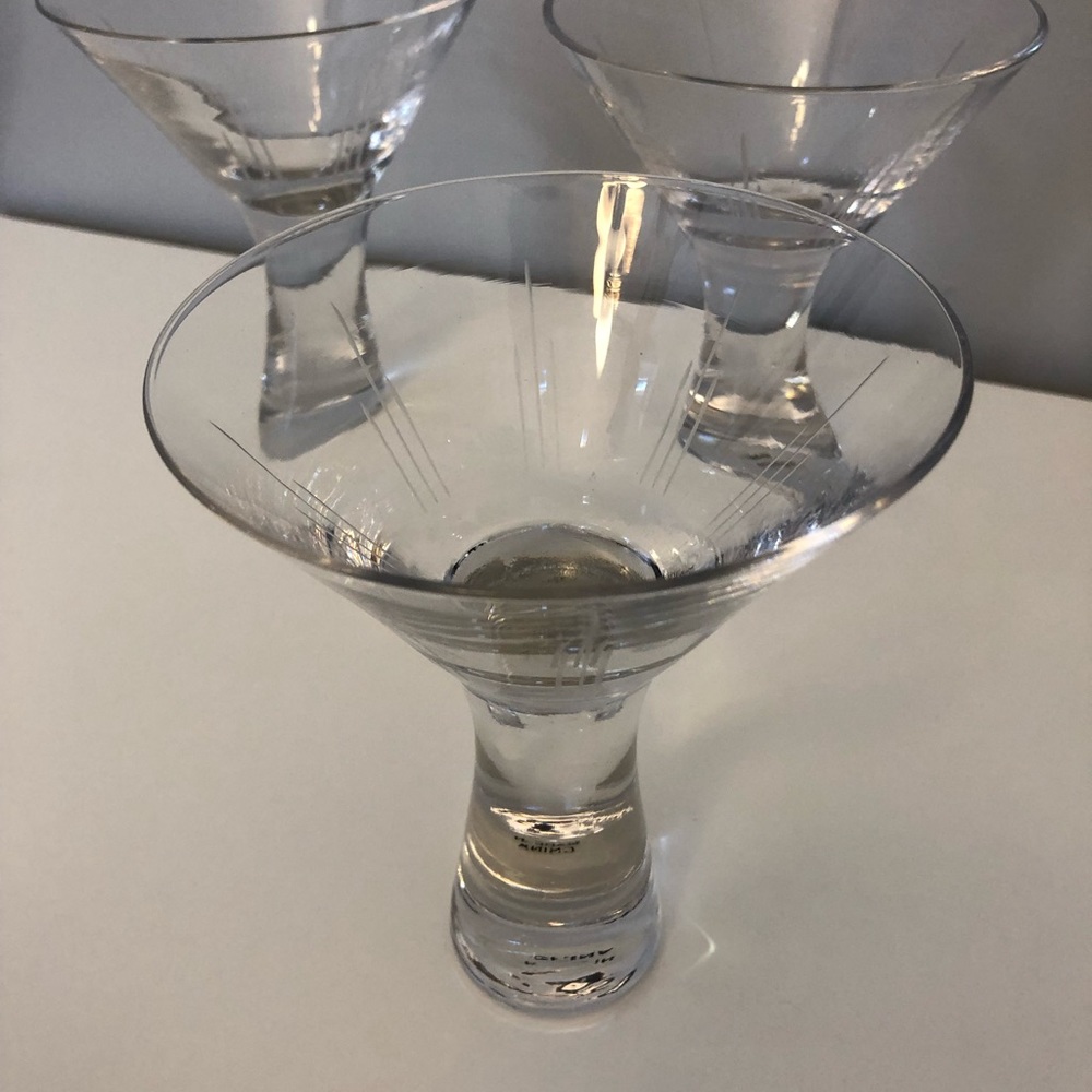 Martini glasses - set of 4
